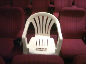 Theatre chair image