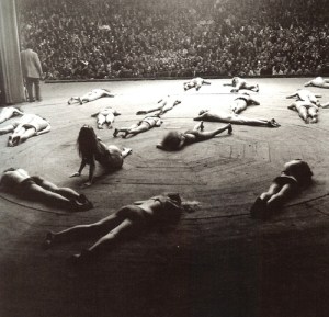 According to Google this is a happening in theatre. 