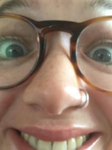 Feeling so inspired by all the work I witness over the past few weeks I decided to take my own photographic self portrait, called 'attacking the camera with your face', it will be huge in most countries.